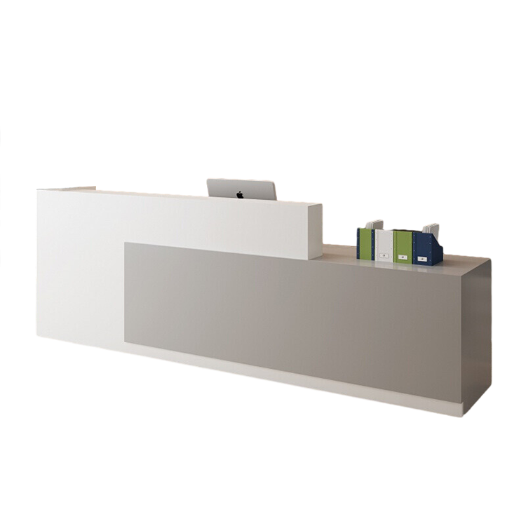 Lacquered reception desk