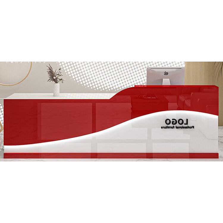Company reception desk beauty salon reception desk