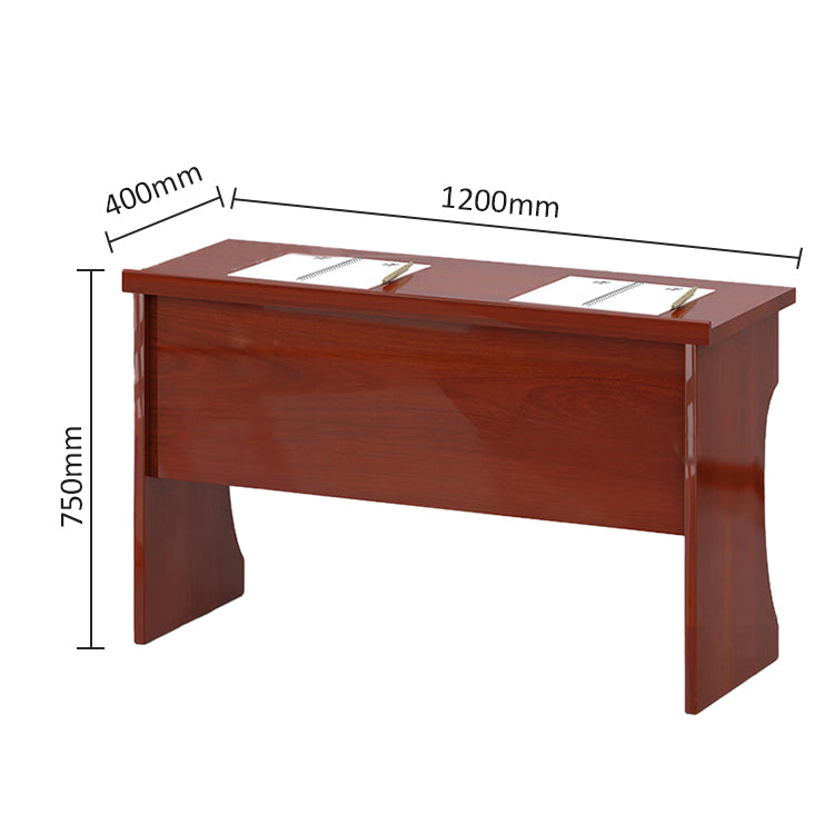 Red Walnut Training Table Conference Table Office Desk