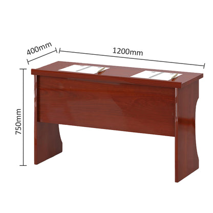 Red Walnut Training Table Conference Table Office Desk