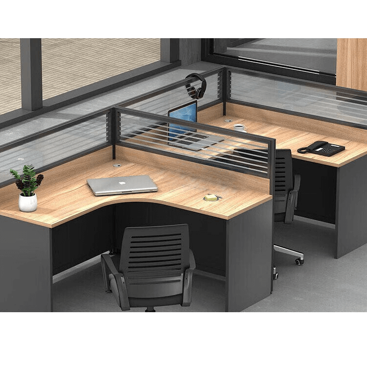 Freely configurable office desk, employee computer desk