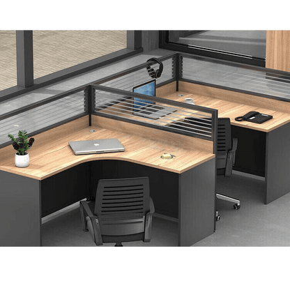 Freely configurable office desk, employee computer desk