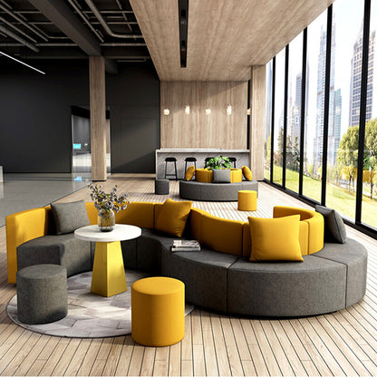 Innovative unconventional office sofa, diverse combination of leisure reception sofas