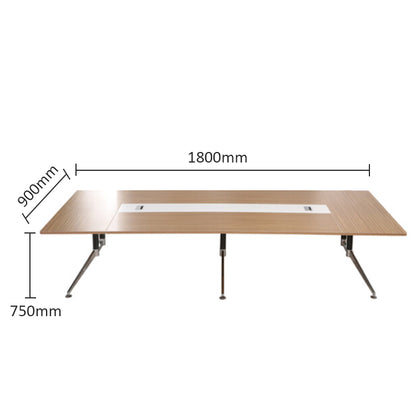 Solid Wood Rectangular Negotiation Table Conference Table