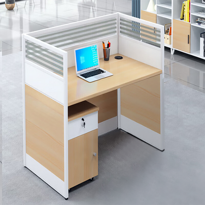 L shaped office desk computer desk, multiple combinations of staff office desk