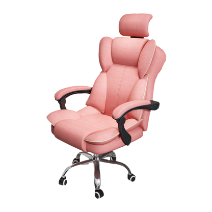 Creative Ergonomic Leather Executive Chair with Backrest