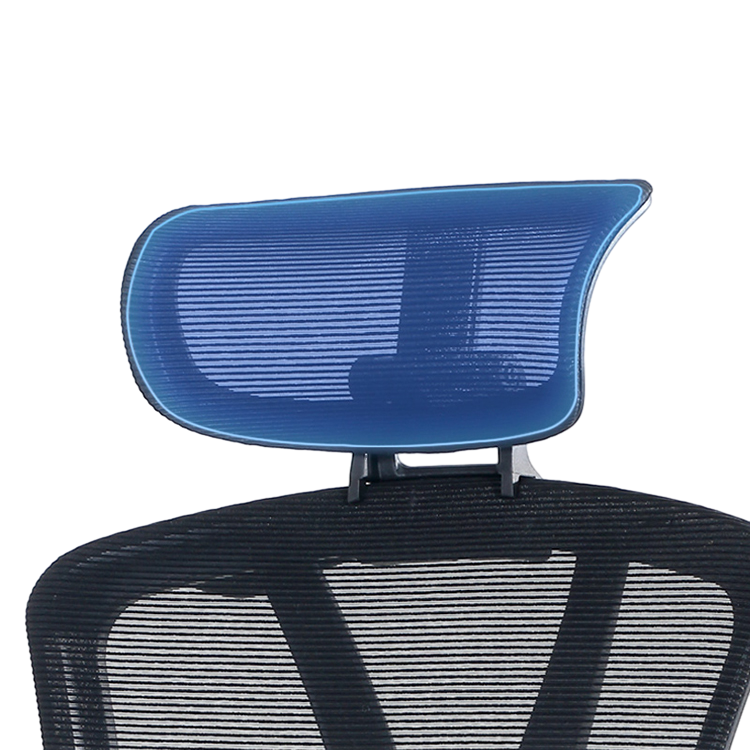 Ergonomic Two-part Backrest Office Chair with Footrest