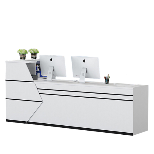Company Simple Front Desk Reception Table
