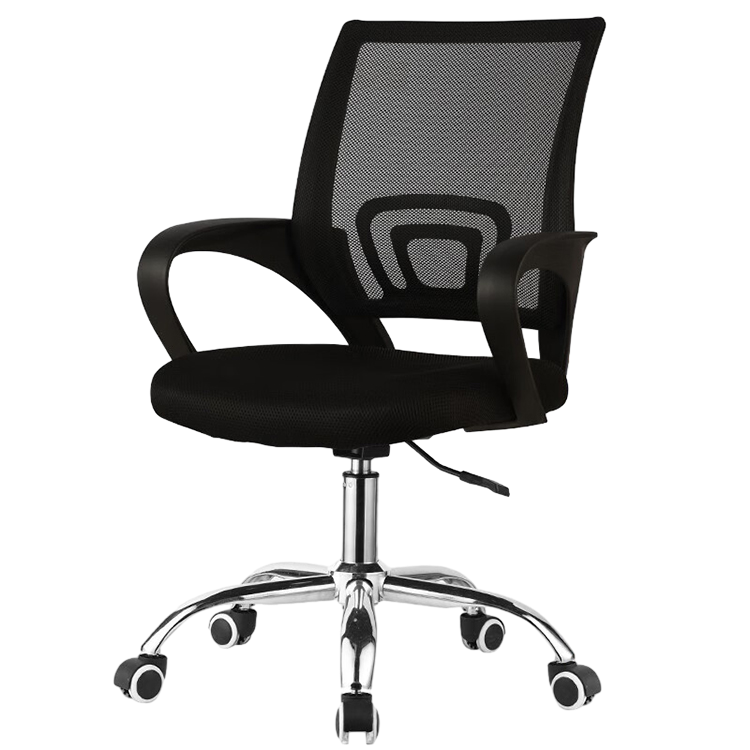 Classic Mesh Staff Chair Training Chair with Casters