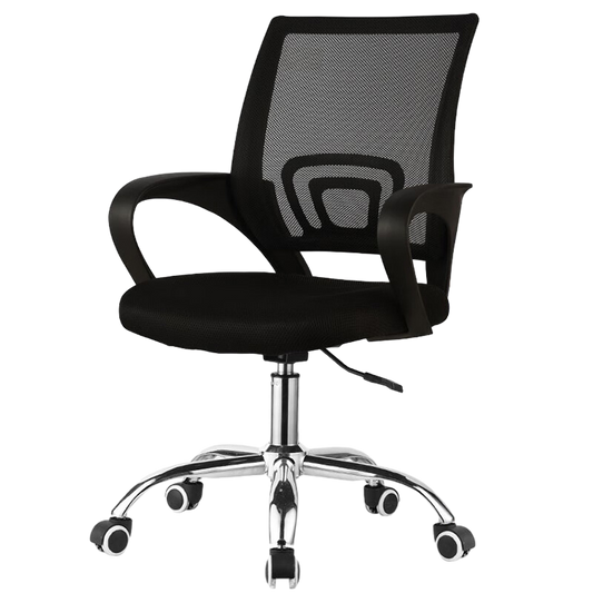 Classic Mesh Staff Chair Training Chair with Casters