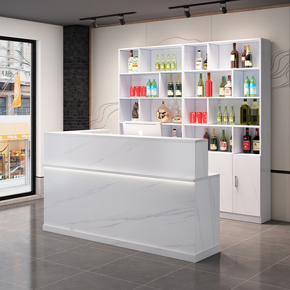 Cashier counter  restaurant wine cooler