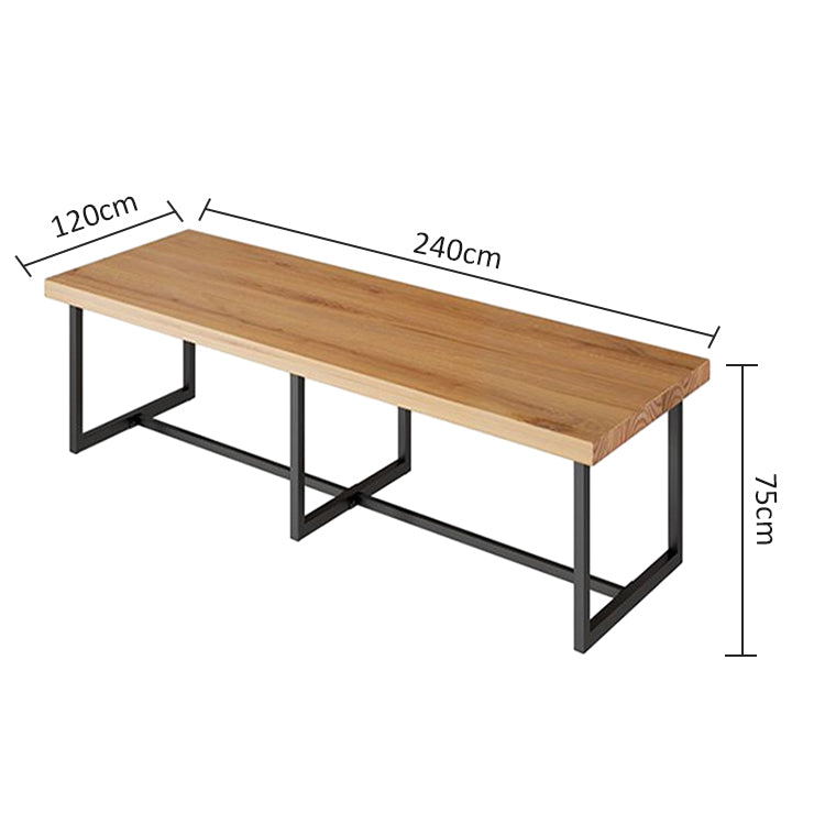 Solid Wood Negotiation Table Meeting Table and Chair