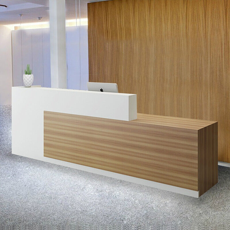 Lacquered reception desk