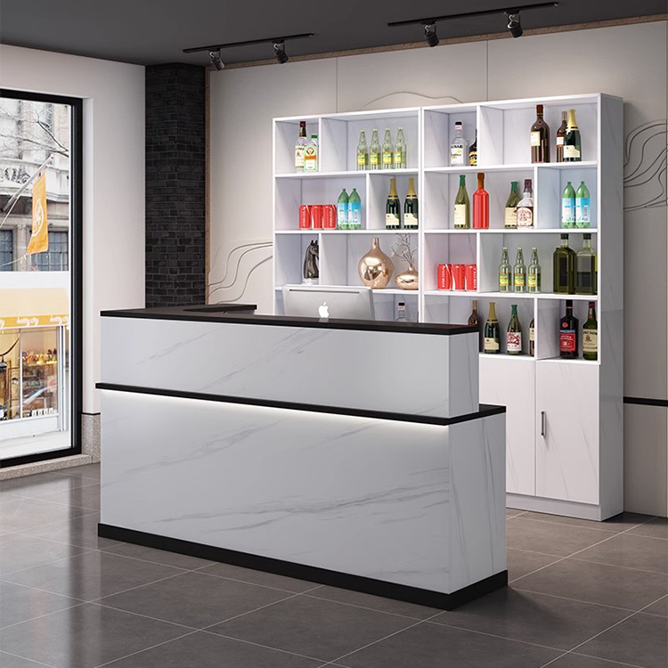 Cashier counter  restaurant wine cooler