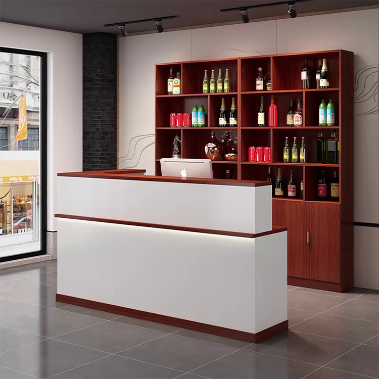 Cashier counter  restaurant wine cooler