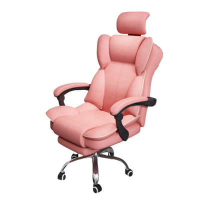 Creative Ergonomic Leather Executive Chair with Backrest