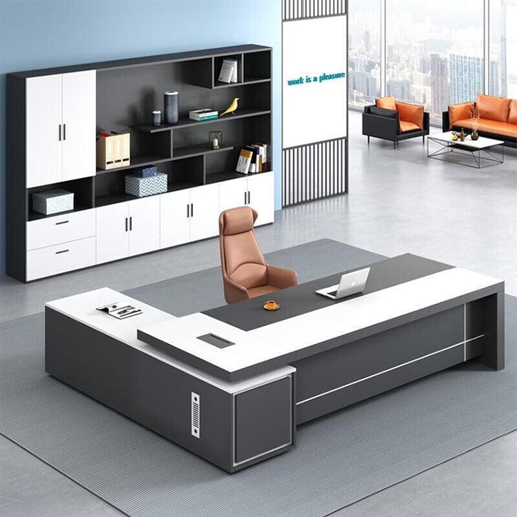 Modern Executive Desk and Chair Combination, Office Furniture