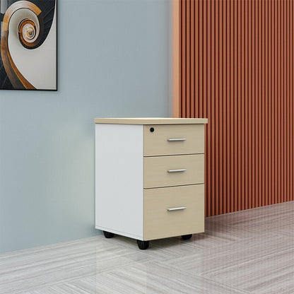 Mobile File Cabinet with Drawer