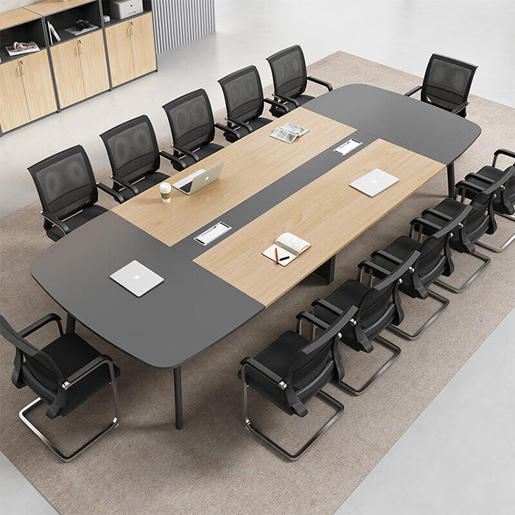 Minimalist Small Oval Conference Table Desk Training Table