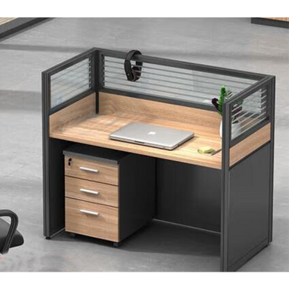 Freely configurable office desk, employee computer desk