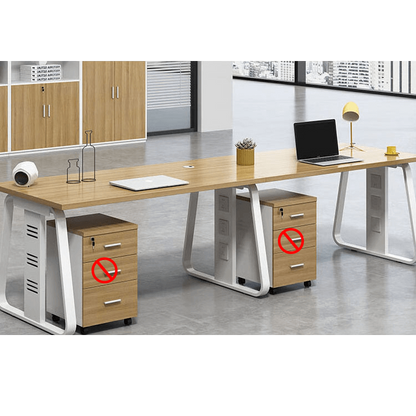 Office staff desk and chair combination with screen partition for employee desk and computer desk