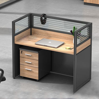 Freely configurable office desk, employee computer desk