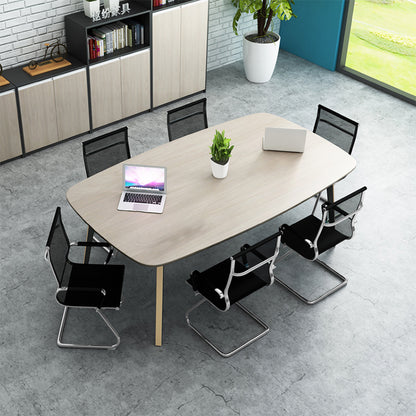 Long Oval Meeting Table Training Table Negotiation Table