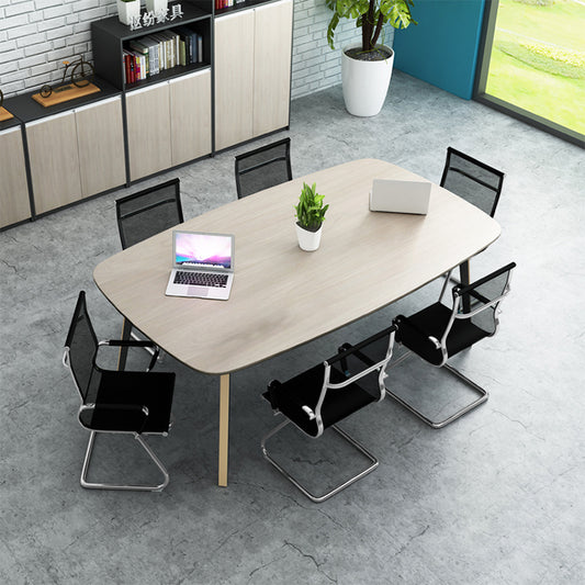 Long Oval Meeting Table Training Table Negotiation Table