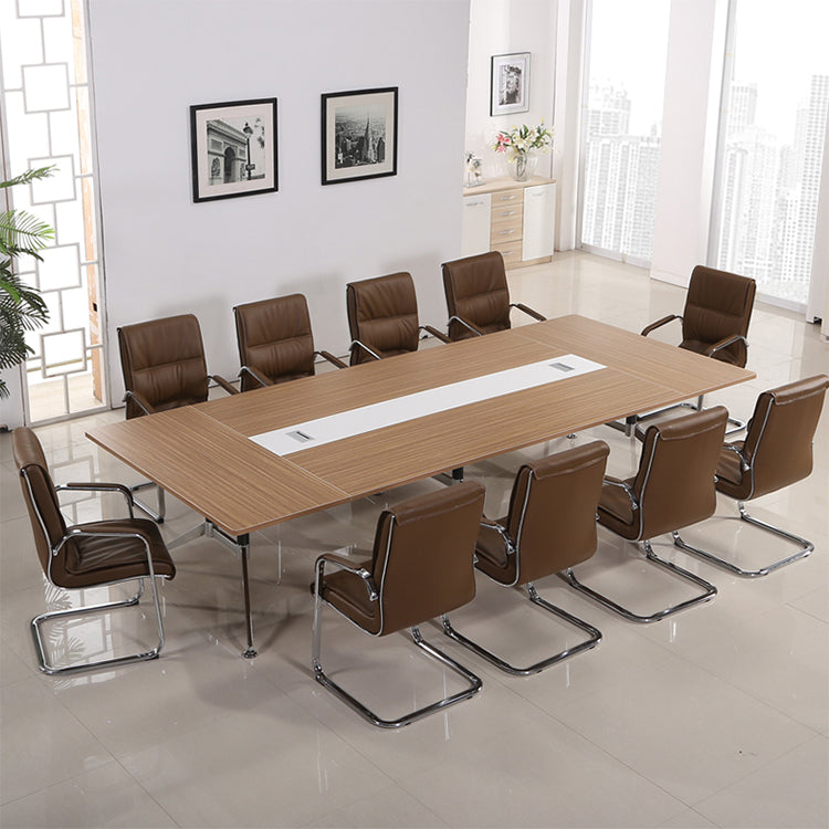 Solid Wood Rectangular Negotiation Table Conference Table