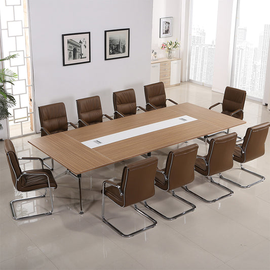 Solid Wood Rectangular Negotiation Table Conference Table