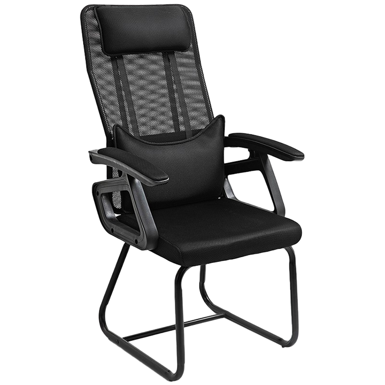 Mesh Office Chair with Lumbar Back and Headrest