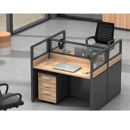 Freely configurable office desk, employee computer desk