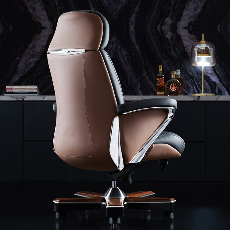 Quality Reclining Swivel Leather Office Chair Executive Chair