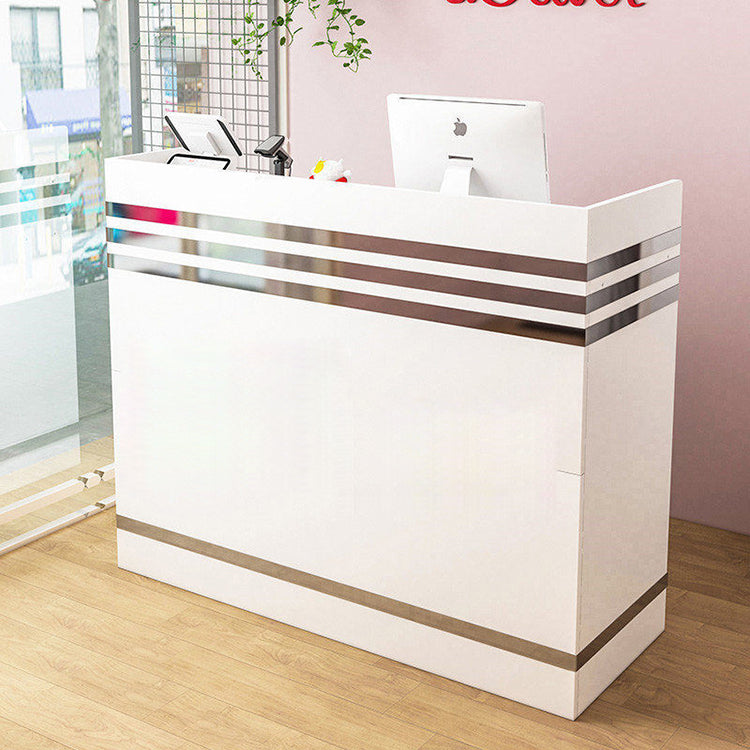 Minimalist Small Commercial Reception Front Desk Cabinet