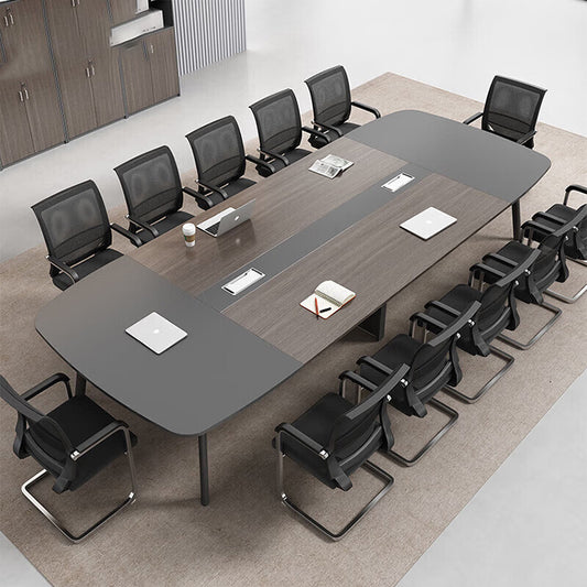 Minimalist Small Oval Conference Table Desk Training Table