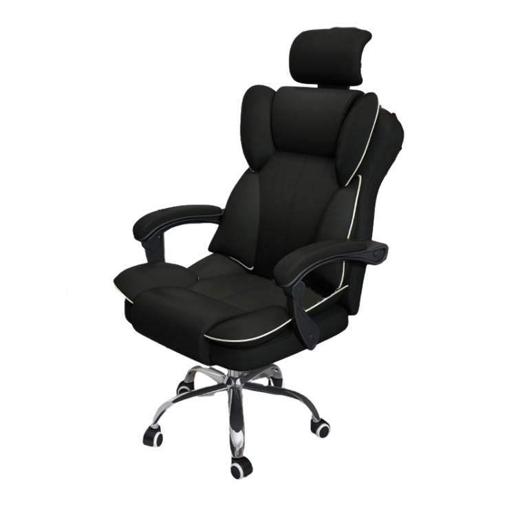 Creative Ergonomic Leather Executive Chair with Backrest