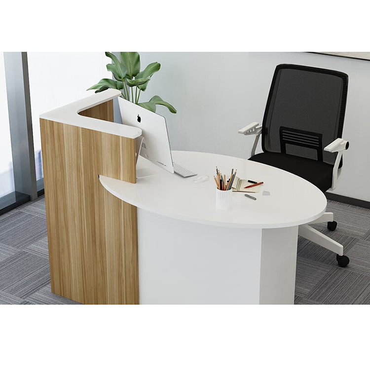 Checkout counter small front desk reception desk