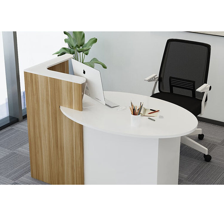 Checkout counter small front desk reception desk