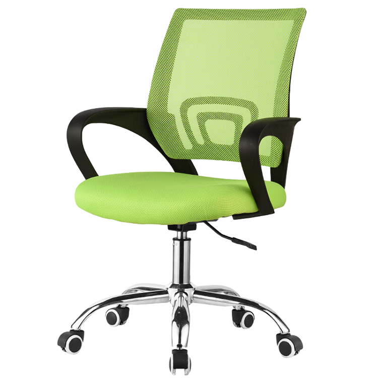 Classic Mesh Staff Chair Training Chair with Casters