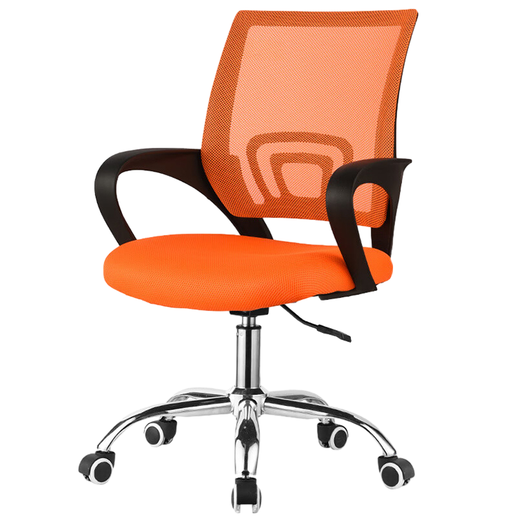 Classic Mesh Staff Chair Training Chair with Casters