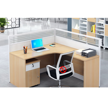 L shaped office desk computer desk, multiple combinations of staff office desk