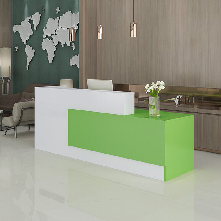 Lacquered reception desk