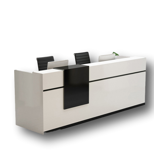 Simple modern company reception desk