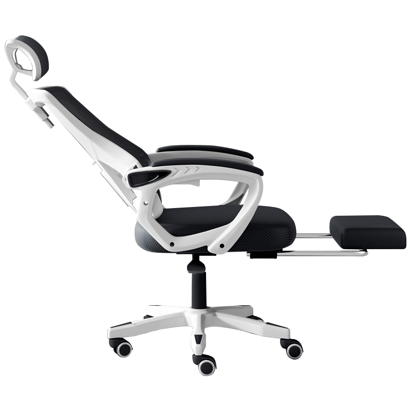 Reclining Ergonomic Office Chair Computer Chair with Footrest