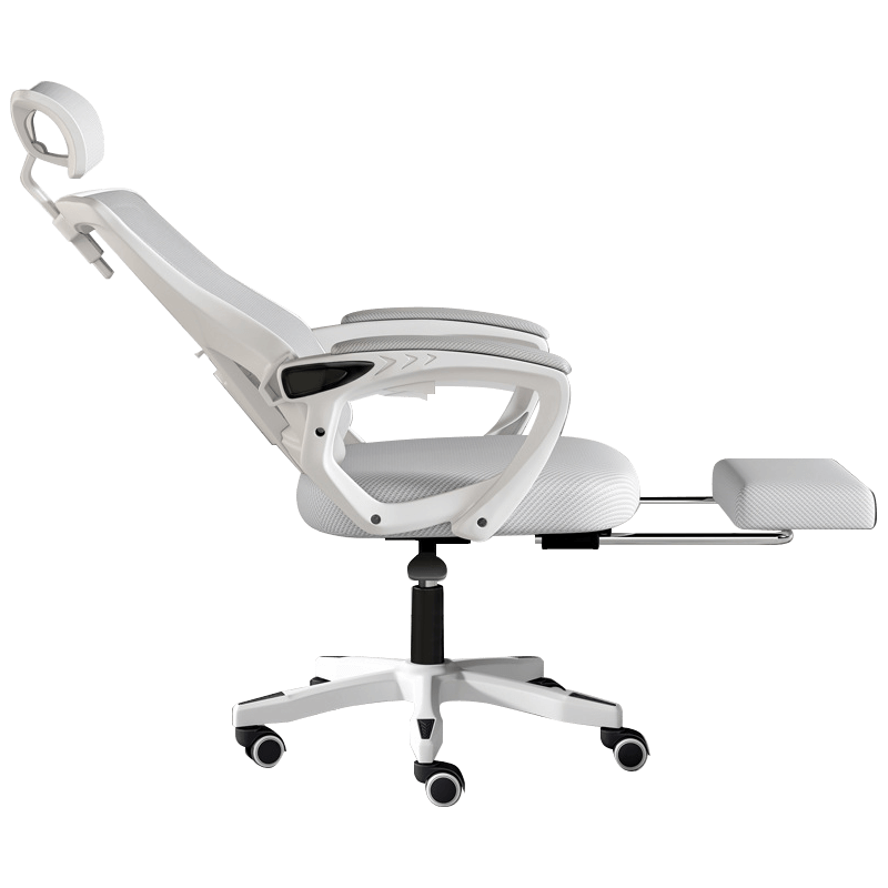 Reclining Ergonomic Office Chair Computer Chair with Footrest