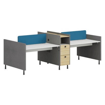 desk, side cabinet, drawer, with top panel