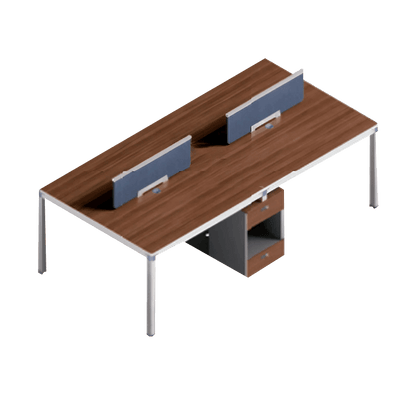 Office Desk Three-drawer Side Cabinet