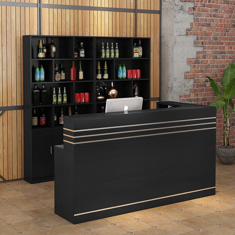 Cashier restaurant bar wine cooler all in one corner bar cabinet