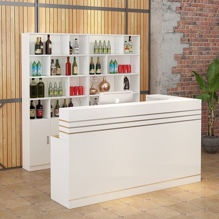 Cashier restaurant bar wine cooler all in one corner bar cabinet