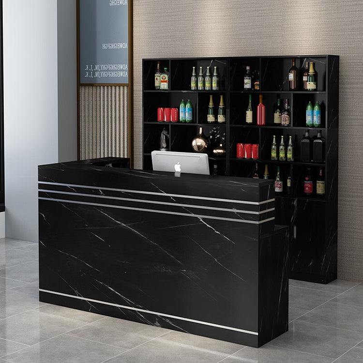 Cashier restaurant bar wine cooler all in one corner bar cabinet